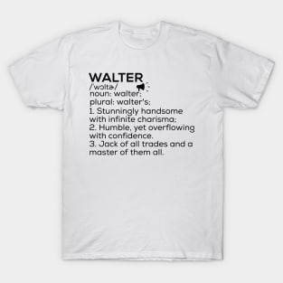 Walter Name Definition Walter Meaning Walter Name Meaning T-Shirt